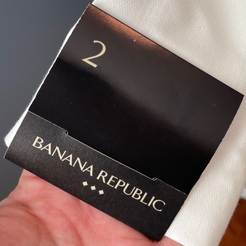 White Banana Republic Suit Jacket - Picture 5 of 8